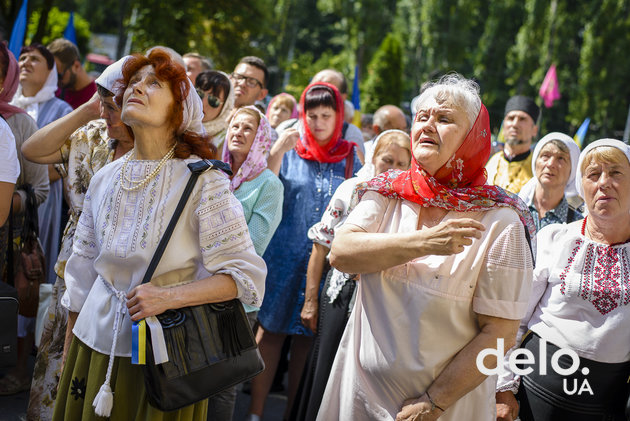 Как в Киеве прошел Крестный ход УПЦ Киевского патриархата (фото)