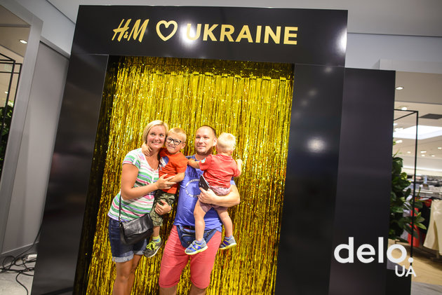 Открытие магазина H&M в Lavina Mall (Киев). Фото: Татьяна Довгань