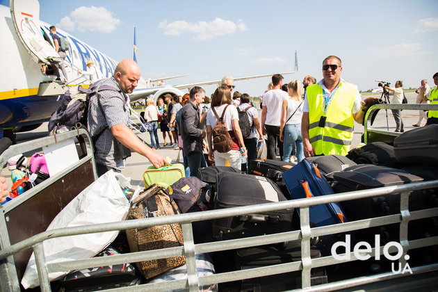 Сдаем багаж, согласно купленным билетам - Ryanair