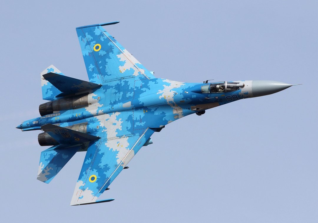 Во время учебно-боевого полета упал самолет Су-27 — Генштаб ВСУ
