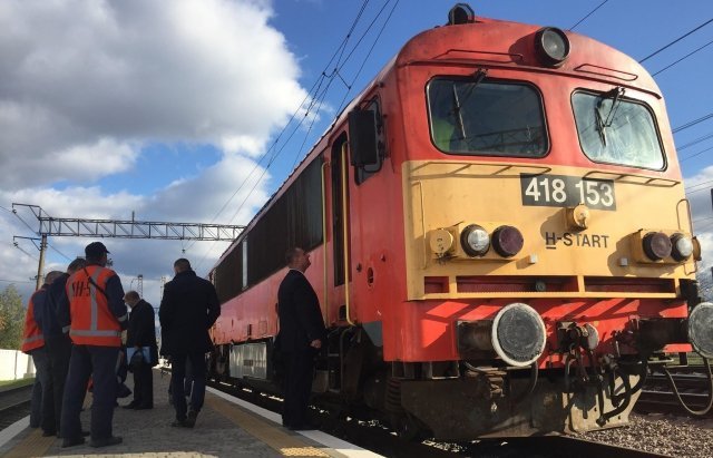 По евроколее в Украину прибыл первый поезд из Венгрии