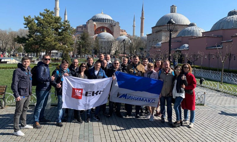 Победители акции «Путешествуй с EKF» из компании «Минимакс» побывали в Стамбуле